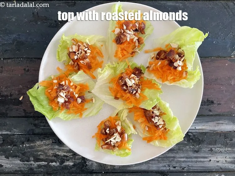 Step 17 – Top with chopped and roasted almonds.&nbsp;