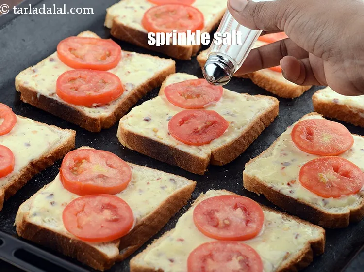 Step 15 – Sprinkle salt.