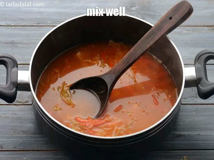 Step 22 – Mix well.&nbsp;