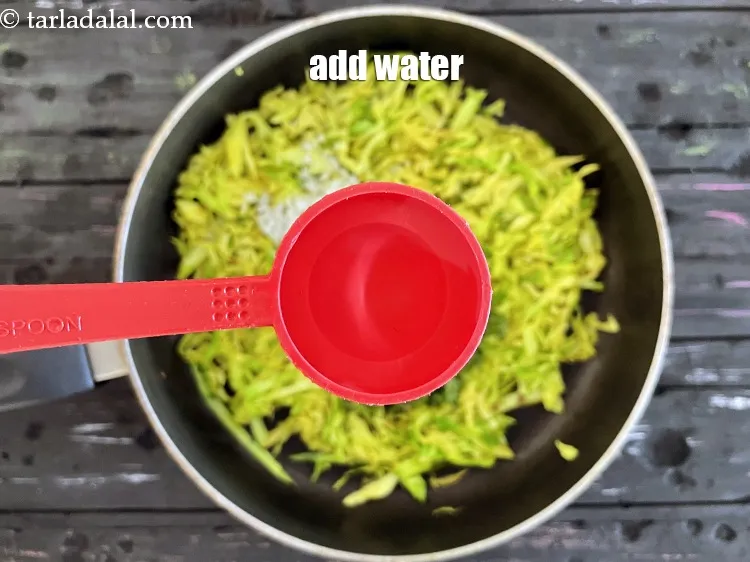 Step 15 – Add&nbsp;2 tbsp of water.