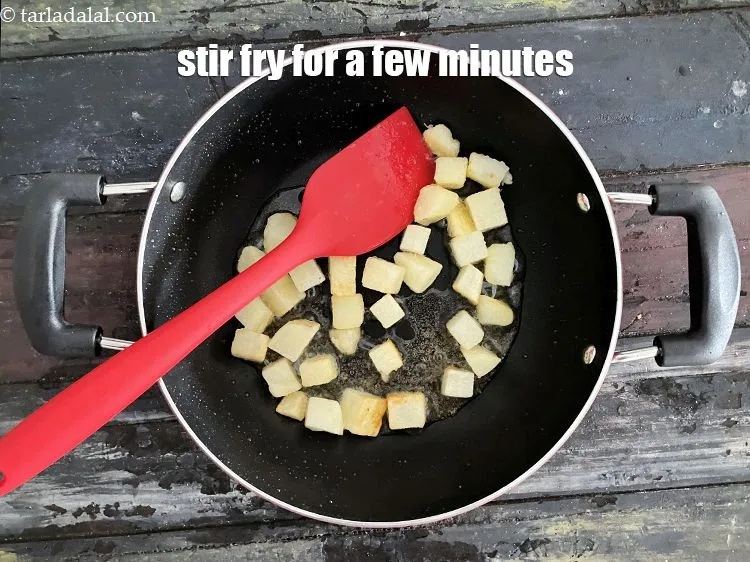 Step 15 – Stir-fry for a few minutes.