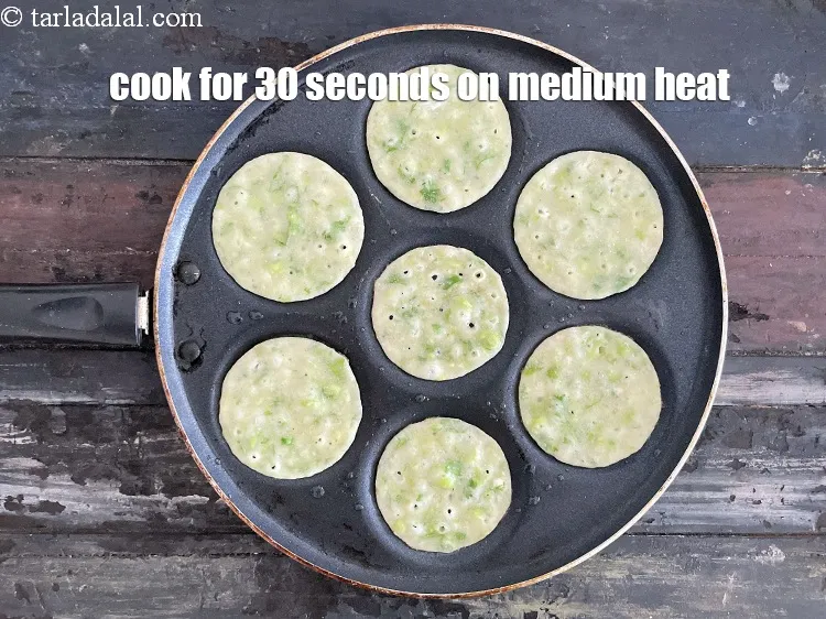 Step 27 – Cook for 30 seconds on medium heat.