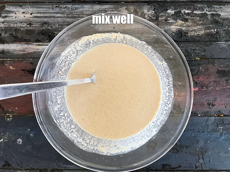 Step 19 – Mix well.