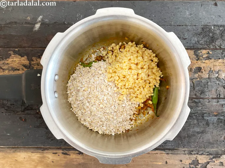 Step 31 – Add&nbsp;<meta charset="UTF-8" />1/4 cup washed and soaked&nbsp;<a href="glossary-yellow-moong-dal-split-yellow-gram-peeli-moong-dal-488i">yellow moong dal (split yellow gram)</a>. <strong>See detailed …