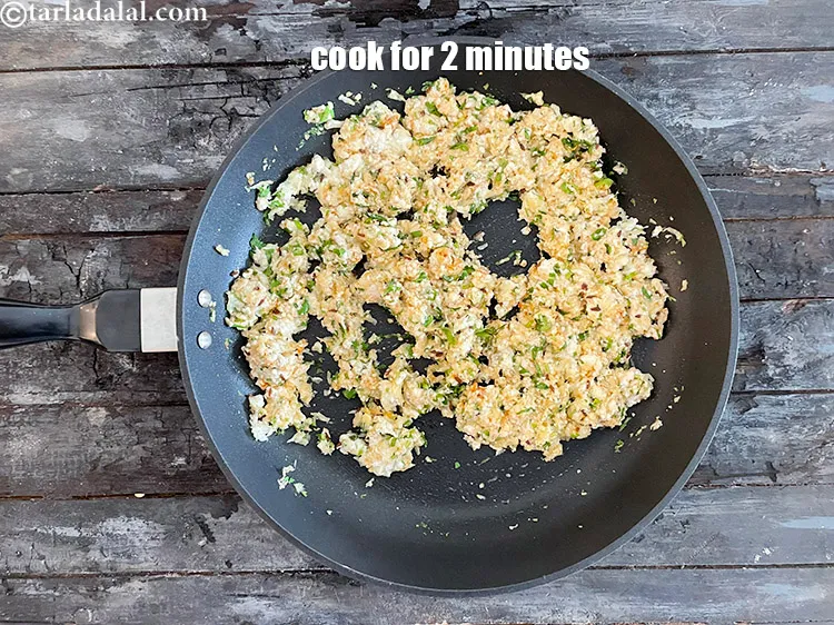 Step 38 – Cook on a medium flame for 1 to 2 minutes, while stirring occasionally.