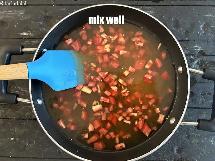 Step 18 – Mix well.