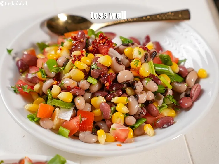 Step 16 – Toss well.