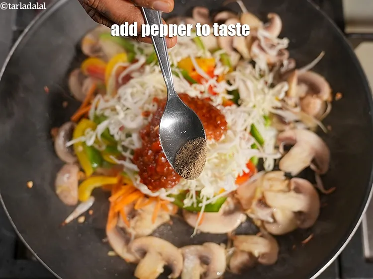 Step 16 – Add pepper to taste.<br /> &nbsp;