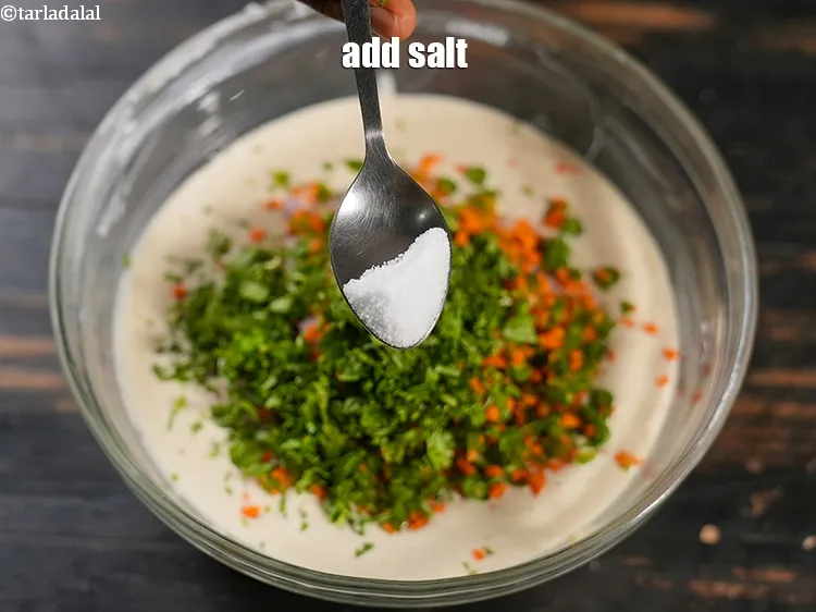 Step 17 – Add salt to taste.