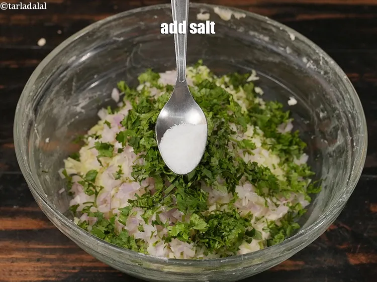 Step 16 – Add salt to taste.