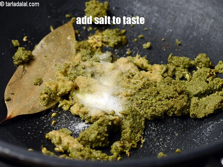 Step 15 – Add salt to taste.