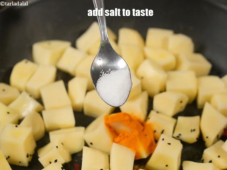 Step 16 – Add salt to taste.