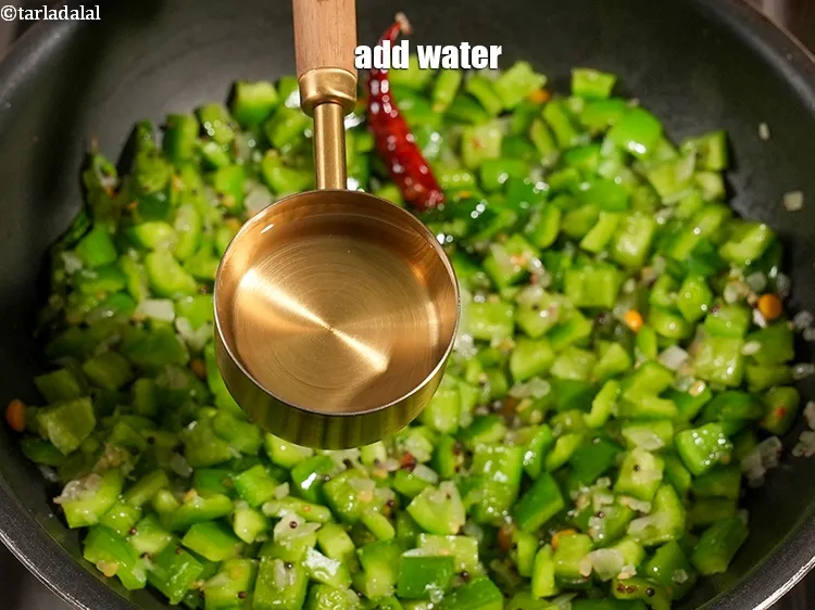 Step 16 – Add 2 tbsp water.