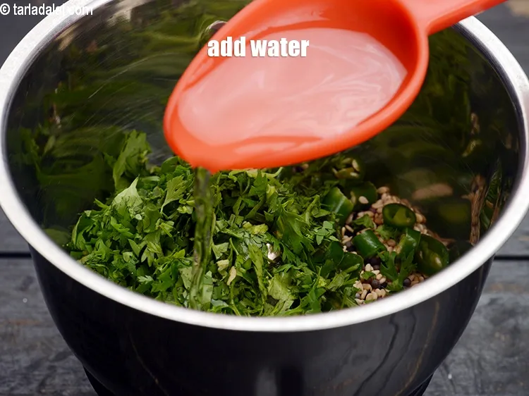 Step 17 – Add 1 tbsp of water.