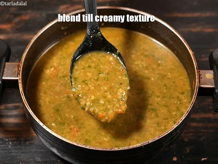 Step 16 – Blend till creamy texture.