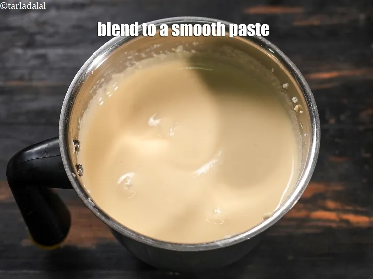 Step 16 – Blend to a smooth paste.