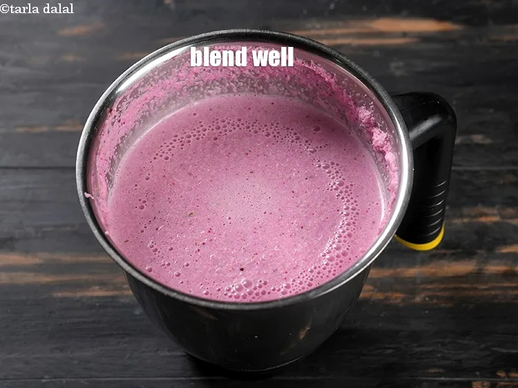 Step 16 – Blend well.