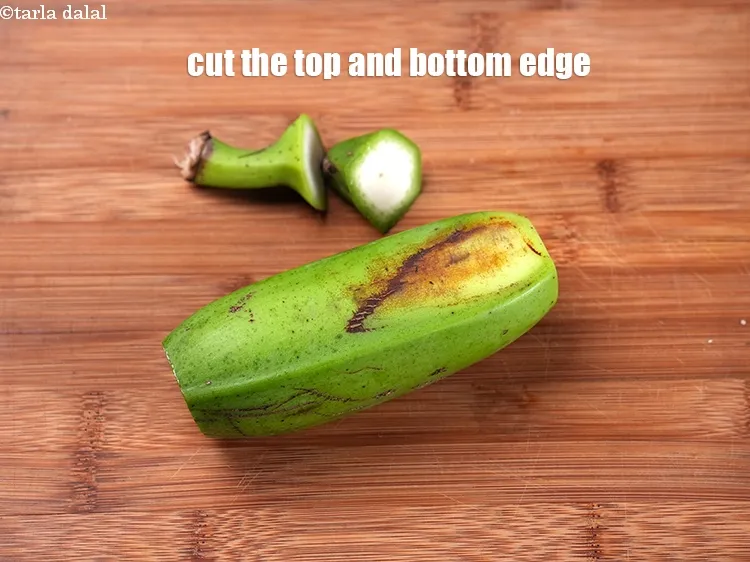 Step 16 – Cut the top and bottom edge.