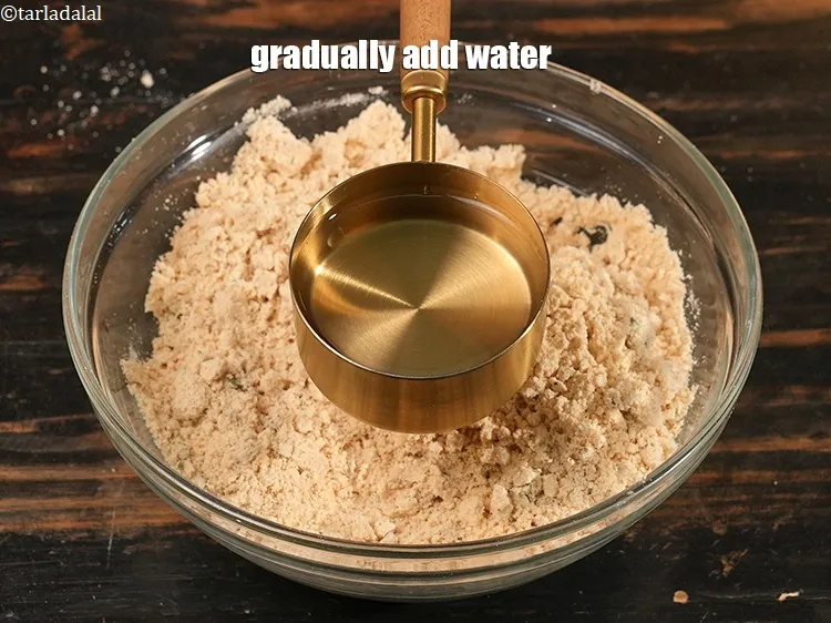 Step 16 – Gradually add 1 cup water.