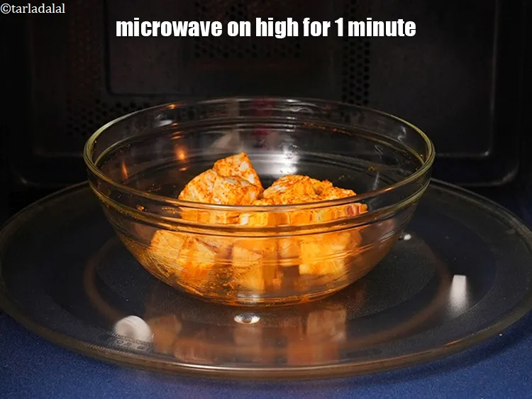 Step 16 – Microwave on high for 1 minute.