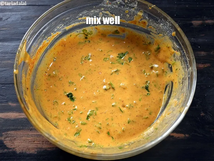 Step 16 – Mix well.