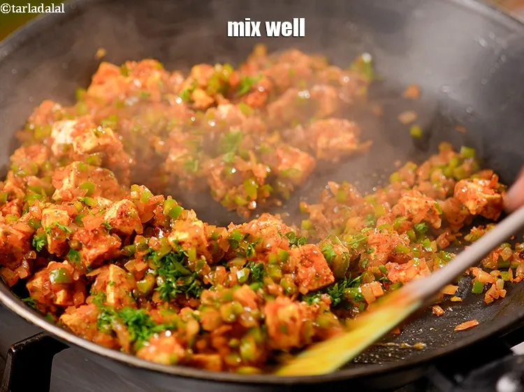 Step 16 – Mix well.