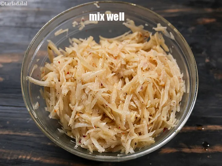 Step 16 – Mix well.