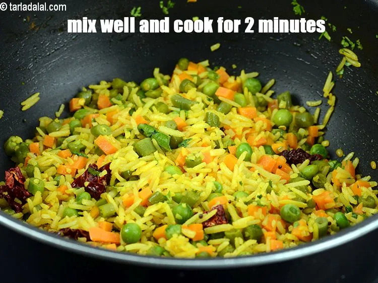 Step 34 – Mix well and cook for 2 minutes, while stirring occasionally.