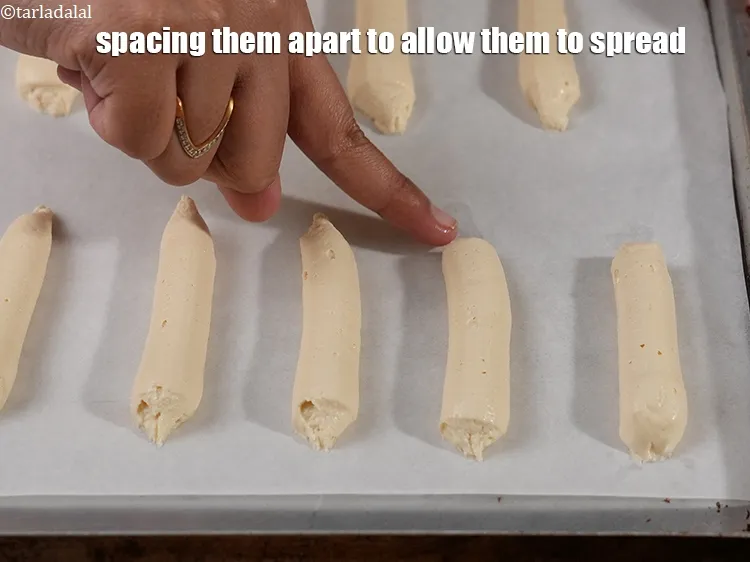 Step 16 – Spacing them apart to allow them to spread.
