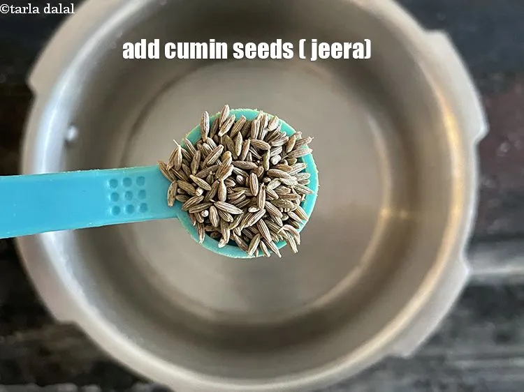 Step 16 – Add&nbsp;<meta charset="UTF-8" />1/2 tsp&nbsp;<a href="glossary-cumin-seeds-jeera-zeera-381i">cumin seeds (jeera)</a>.