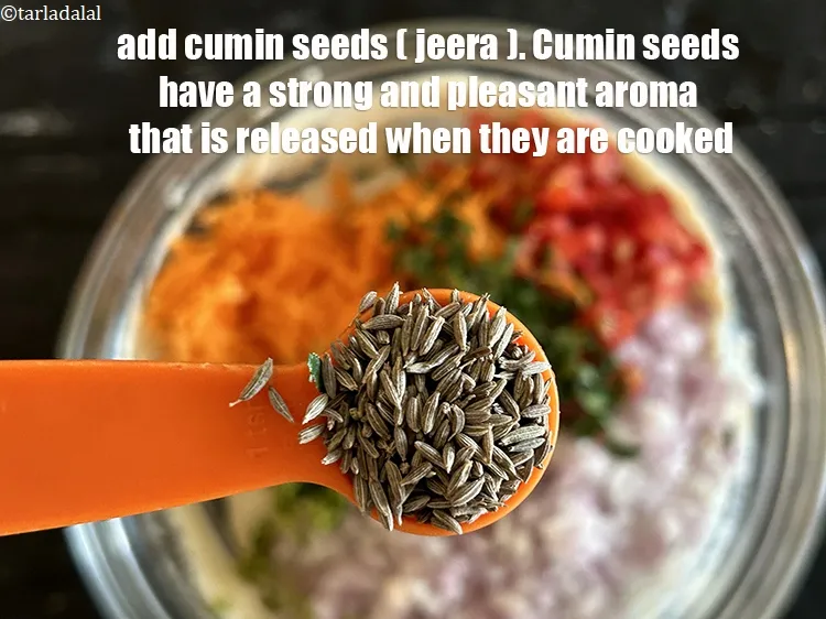 Step 16 – Add&nbsp;<meta charset="UTF-8" />1 tsp&nbsp;<a href="glossary-cumin-seeds-jeera-zeera-381i">cumin seeds (jeera)</a>.&nbsp;Cumin seeds have a strong and pleasant aroma that …