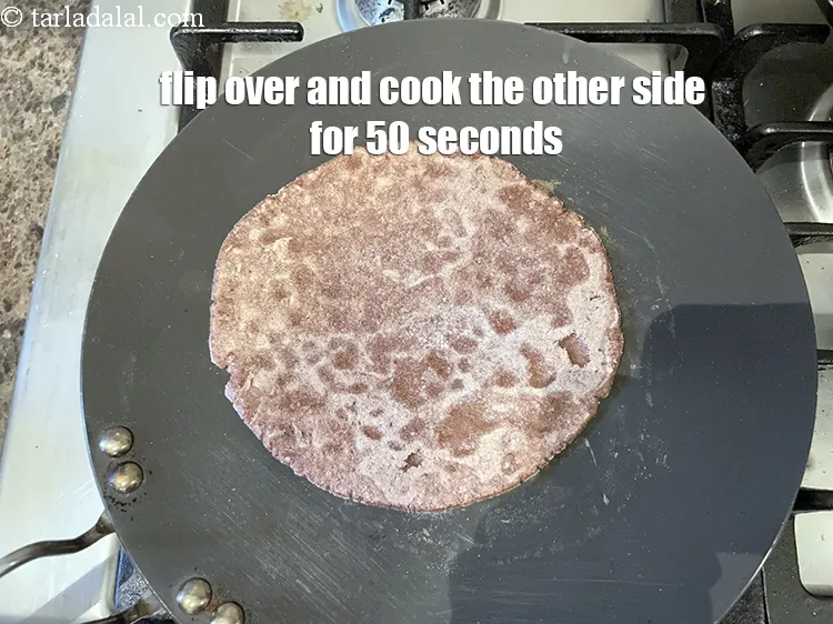Step 18 – Flip over and cook the other side for 50 seconds.