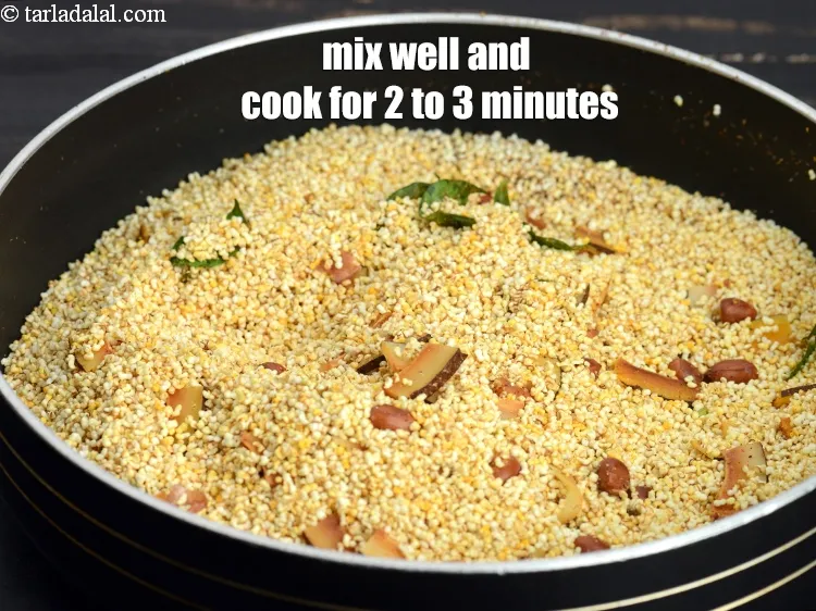 Step 16 – Mix well and cook on a medium flame for 2 to 3 minutes, while stirring …