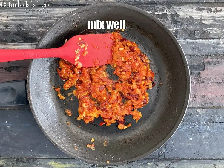 Step 16 – Mix well.