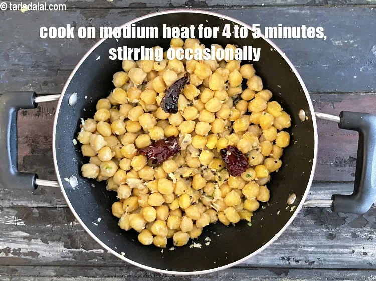 Step 27 – Cook on a medium flame for another 4 to 5 minutes, while stirring continuously.