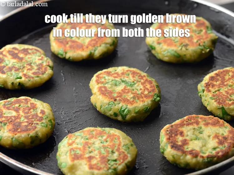 Step 15 – Till they turn golden brown in colour from both the sides.