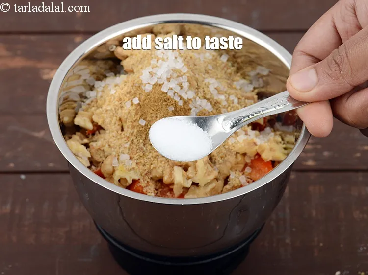 Step 16 – Add salt to taste.