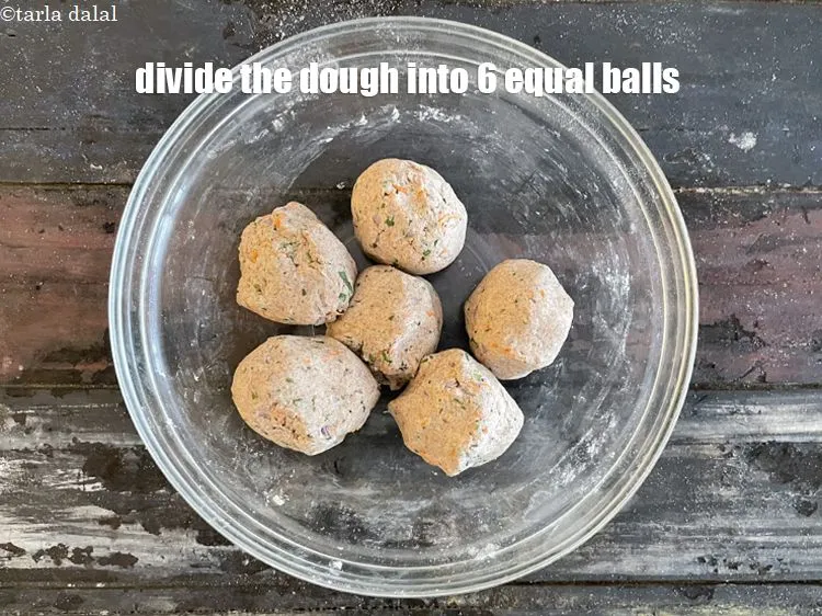 Step 16 – To make <strong>nachni roti recipe | ragi roti | how to make ragi roti | …