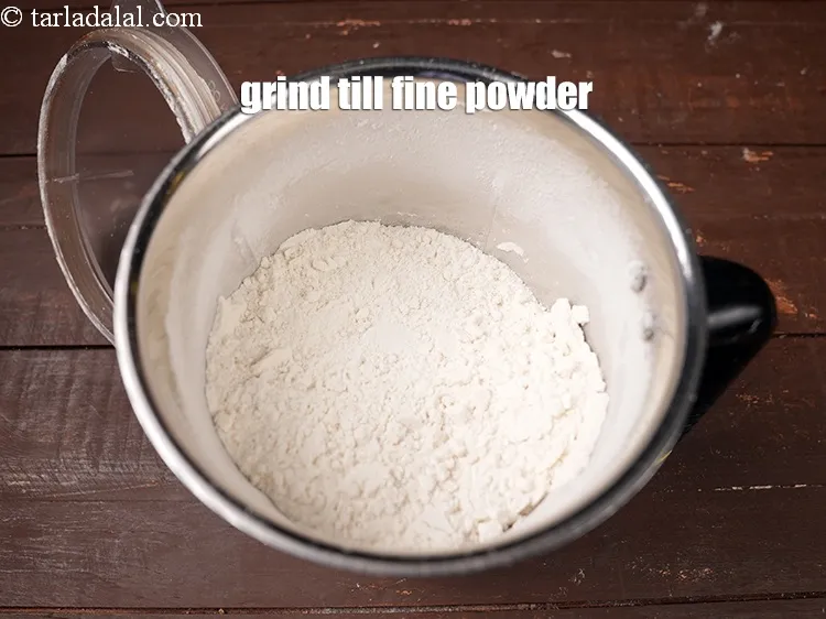 Step 17 – Grind it till fine powder.