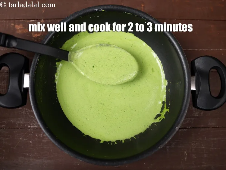 Step 17 – Mix well and cook on a medium flame for 2 to 3 minutes or till …