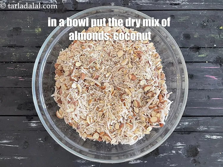 Step 24 – In a bowl put the dry mix.