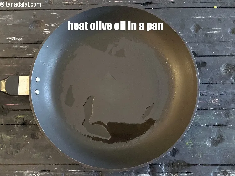 Step 17 – To make <strong>mushroom&nbsp;broccoli baby corn zucchini salad recipe |&nbsp;zucchini corn&nbsp;broccoli salad | healthy Indian iron …