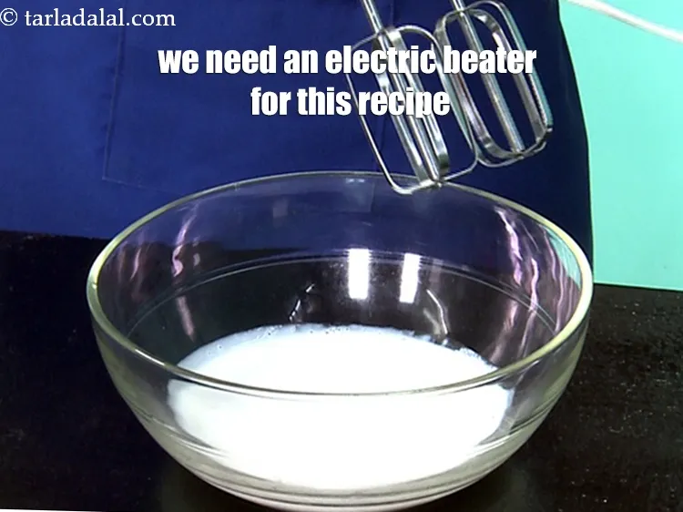 Step 16 – We need an electric beater for this recipe. It is a hand mixer which is …