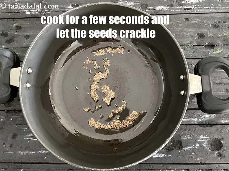 Step 19 – <p>Let the seeds crackle.</p>