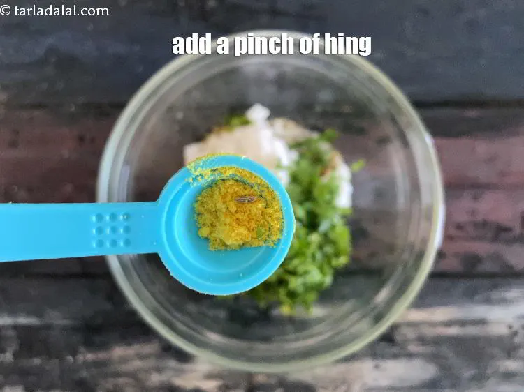 Step 17 – Add&nbsp;<meta charset="UTF-8" />a pinch of&nbsp;<a href="glossary-asafoetida-hing-113i">asafoetida (hing)</a>.