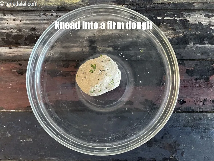 Step 16 – Knead into firm dough.