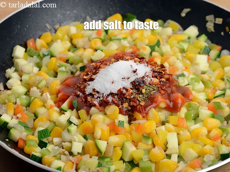 Step 19 – Add salt to taste.