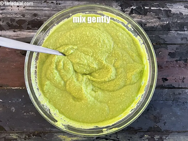 Step 21 – Mix gently.&nbsp;