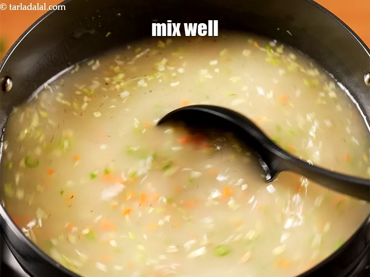 Step 20 – Mix well.