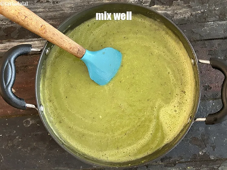 Step 18 – Mix well.